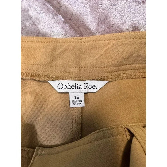 Structured High-Waist Slacks by Ophelia Roe – Size 16 #0747 - Picture 4 of 6